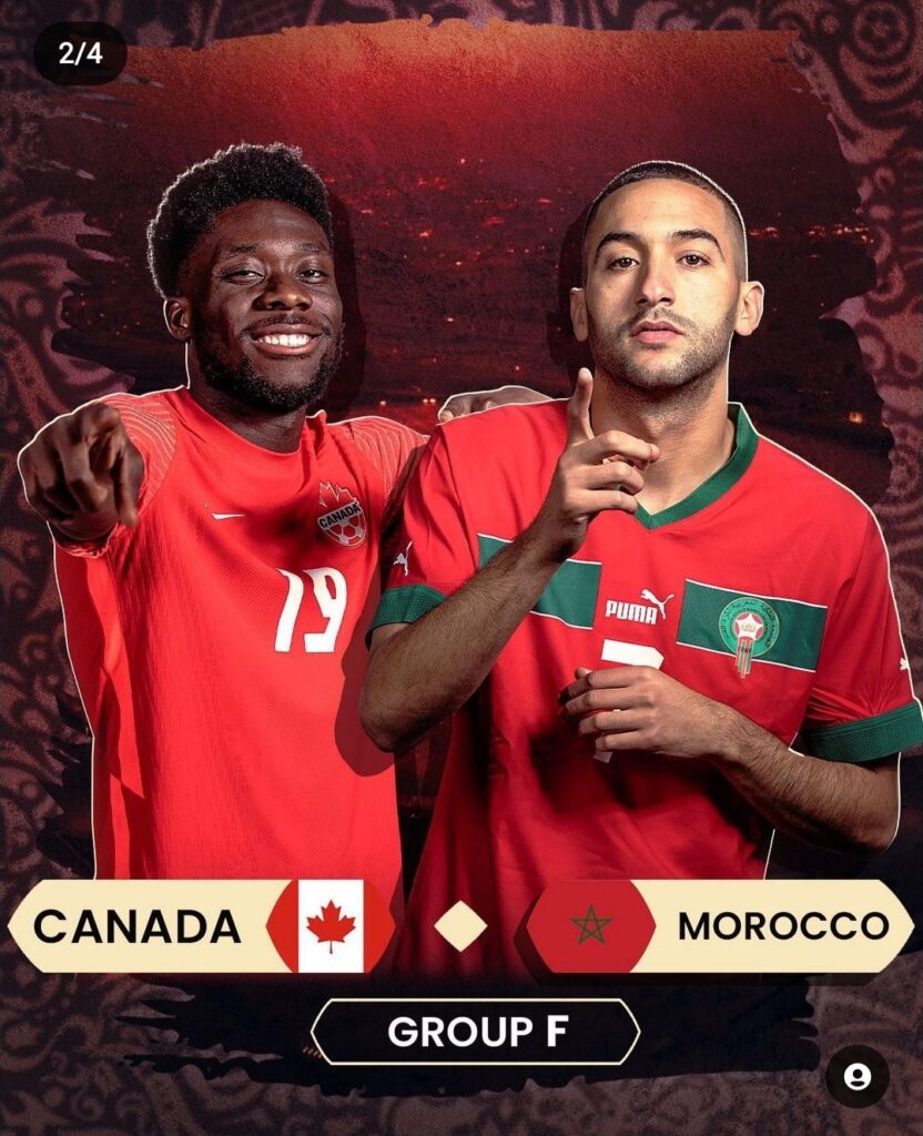 بث مباشر مباراة المغرب وكندا اليوم.. كأس العالم قطر 2022