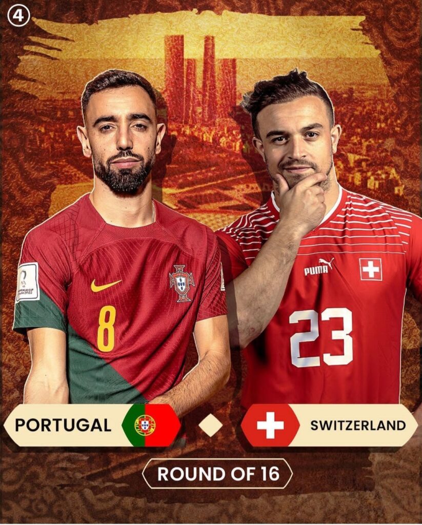 اهداف مباراة البرتغال وسويسرا.. كأس العالم قطر 2022