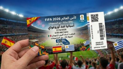 مشاهدة أوروغواي ضد إسبانيا بث مباشر | كأس العالم