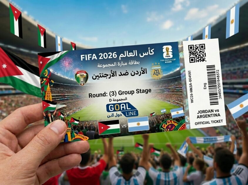 اهداف مباراة الارجنتين والاردن (3-1) كأس العالم