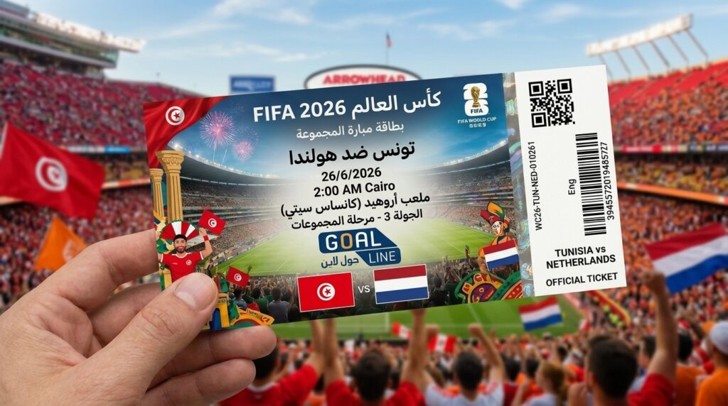 مشاهدة تونس ضد هولندا بث مباشر | كأس العالم