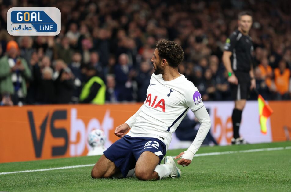 كيف احتفل عمر مرموش بفوز توتنهام على تشيلسي في الدوري الإنجليزي؟