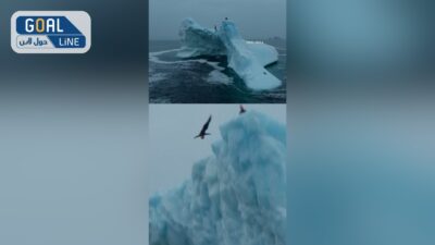 الكندية مولي كارلسون تصبح أول امرأة تقفز من جبل جليدي
