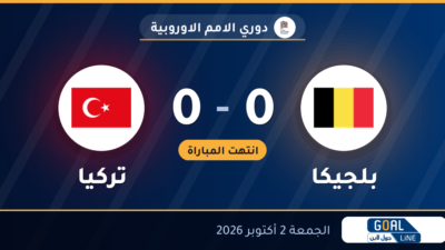 نتيجة مباراة بلجيكا وتركيا 0-0 | دوري الامم الاوروبية
