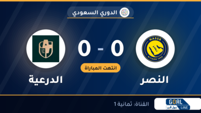 نتيجة مباراة النصر والدرعية 3-0 | الدوري السعودي