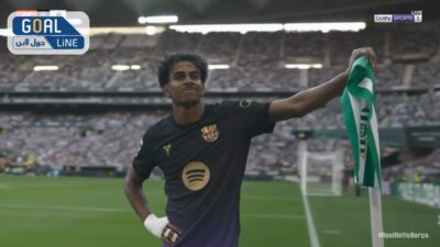 شاهد هدف لامين يامال الرائع في شباك ريال بيتيس بالدوري الإسباني
