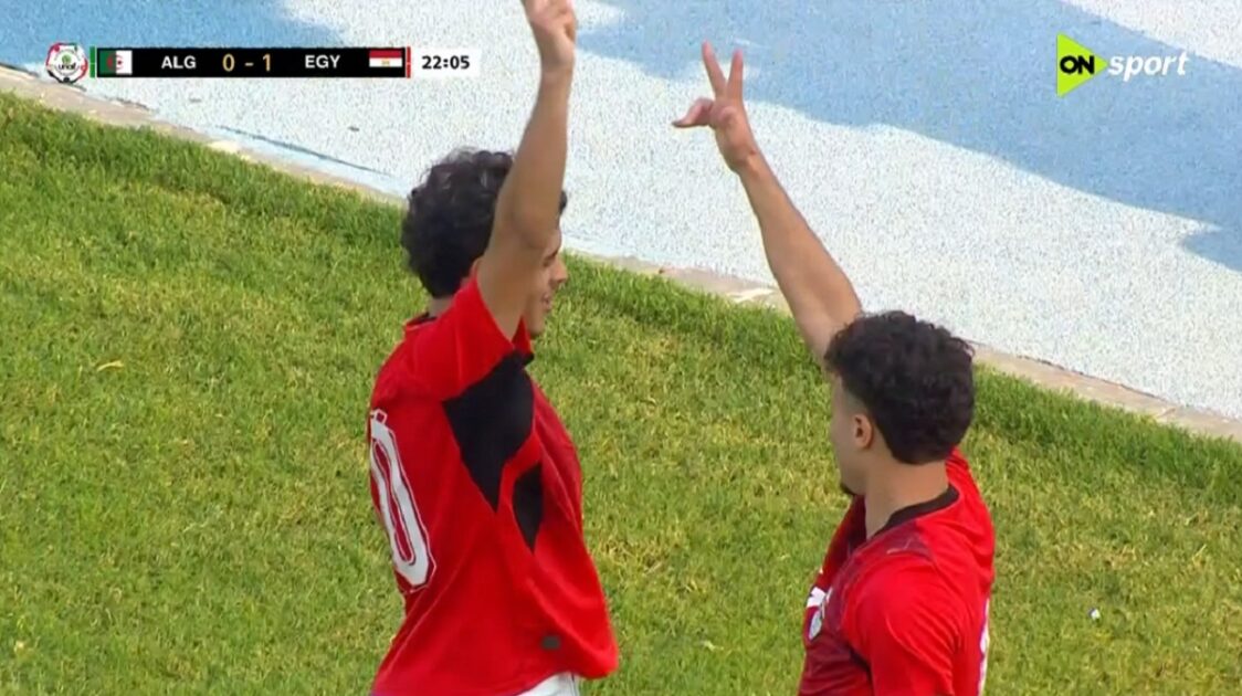 هدف محمود صلاح في مرمي الجزائر بتصفيات كأس أمم أفريقيا للشباب