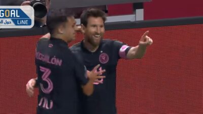 شاهد هدف ميسي الأول في شباك أتلانتا يونايتد بالدوري الأمريكي