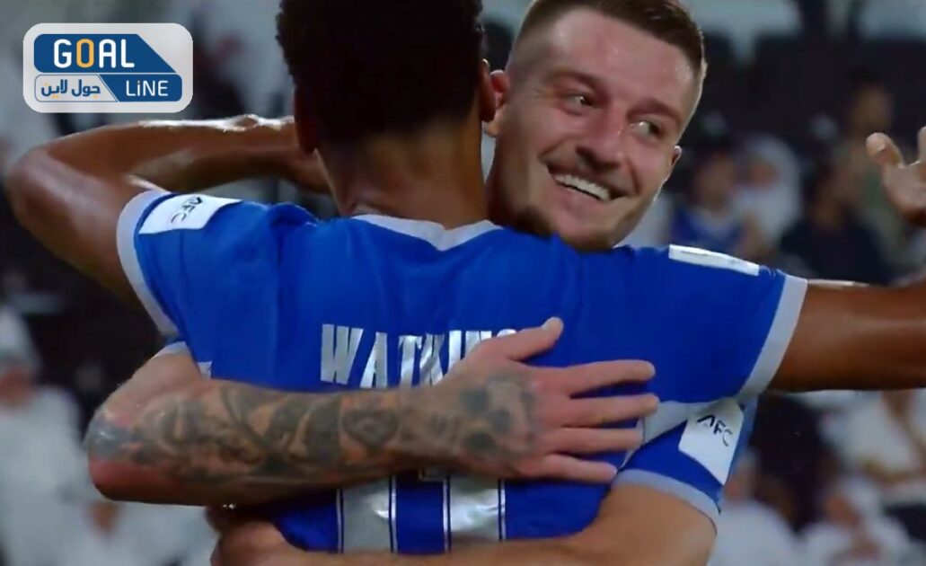 هدف الهلال الاول في مرمي السد بدوري ابطال اسيا