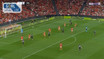اسيست هيثم حسن في مباراة سيلتيك وبنفيكا بالدوري الاوروبي
