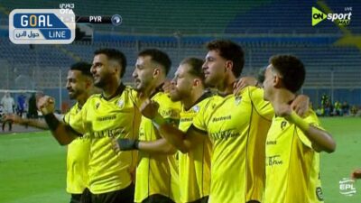 شاهد هدف تعادل وادي دجلة مع بيراميدز في الدوري المصري