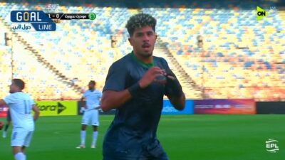 هدف تعادل مودرن سبورت مع الشرقية انبي بالدوري المصري