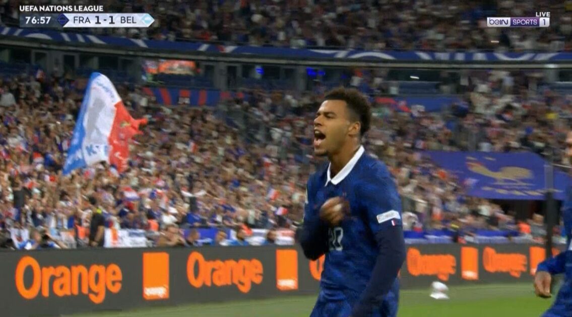 هدف تعادل فرنسا مع بلجيكا (1-1) دوري الامم الاوروبية
