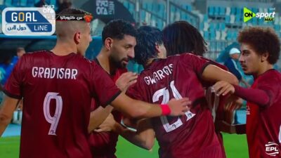 هدف سيراميكا كليوباترا في مرمي منتخب السويس بتروجيت اسيست جراديشار