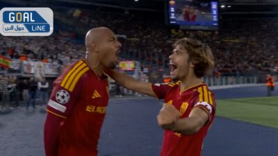 هدف روما الثاني في مرمي ريال مدريد بدوري ابطال اوروبا