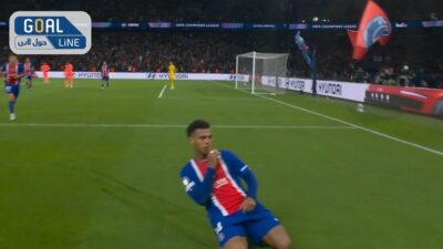 هدف فودين في مرمي ايك اثينا بدوري ابطال اوروبا