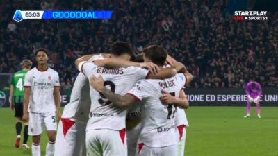 اهداف مباراة ميلان وساسولو (1-1) الدوري الايطالي