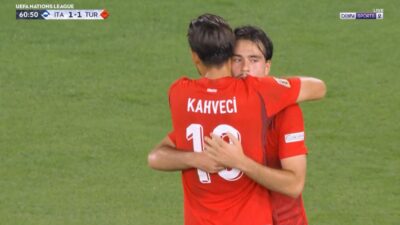 هدف تعادل تركيا مع ايطاليا (1-1) دوري الامم الاوروبية