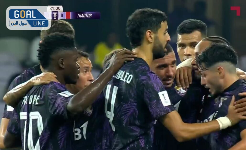 العين يفوز على تراكتور بنتيجة (2-1) في دوري أبطال آسيا
