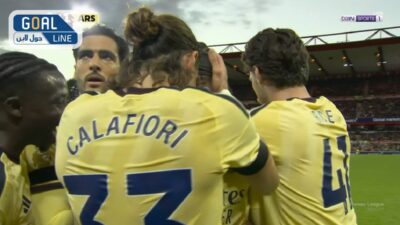 شاهد هدف فوز أرسنال على نوتينغهام فورست (1-0) في الدوري الإنجليزي