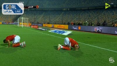 هدف عمر الساعي في مرمي القناة بالدوري المصري