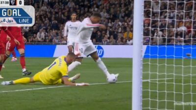 هدف مبابي المميز في مباراة إشبيلية بالدوري الإسباني