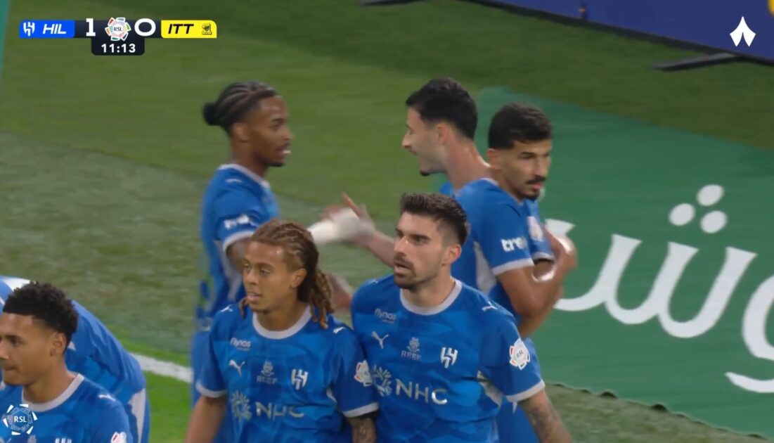 اهداف مباراة الهلال والاتحاد في الدوري السعودي