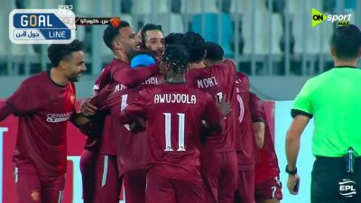 أهداف مباراة سيراميكا كليوباترا وبتروجيت في الدوري المصري (2-0)
