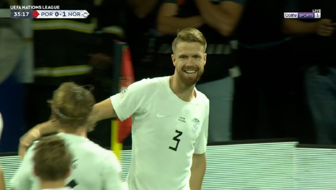 هدف النرويج الرائع في مرمي البرتغال بدوري الامم الاوروبية