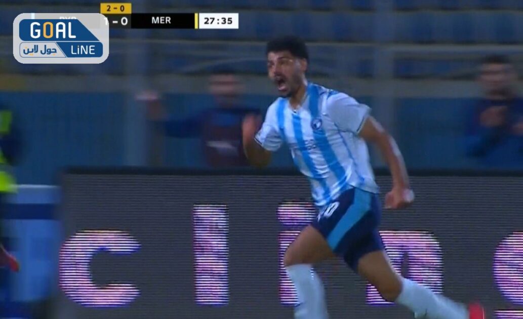 هدف عبد الرحمن مجدي الثاني أمام المريخ بنتيو في دوري أبطال إفريقيا