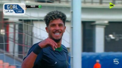 هدف مودرن سبورت الثالث في مرمي الشرقية انبي بالدوري المصري
