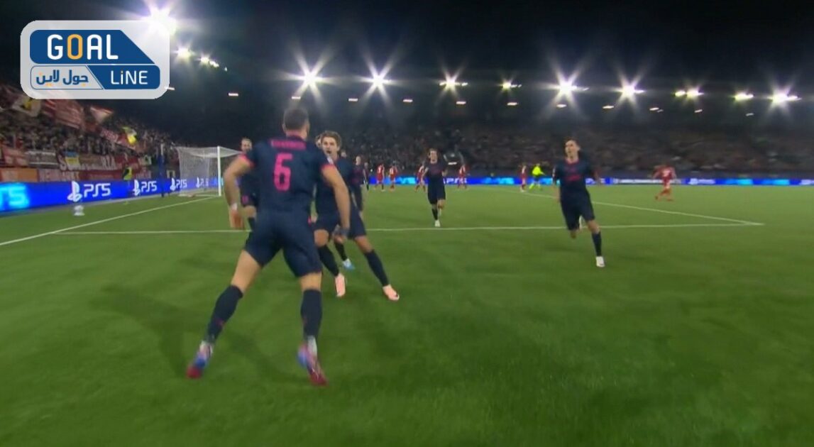هدف فايكينج الاول في مرمي بايرن ميونخ بدوري ابطال اوروبا