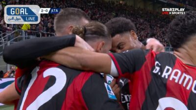 اهداف مباراة ميلان واتالانتا (3-2) الدوري الايطالي