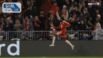 هدف تعادل بايرن ميونخ مع ارسنال (1-1) اسيست هاري كين الرائع