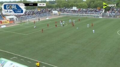 شاهد هدف محمود صابر في شباك المريخ بانتيو بدوري أبطال أفريقيا