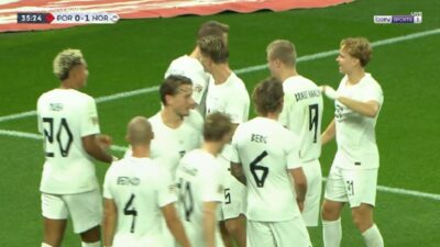 اهداف مباراة البرتغال والنرويج في دوري الامم الاوروبية