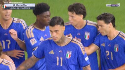 هدف ايطاليا الاول في مرمي تركيا بدوري الامم الاوروبية