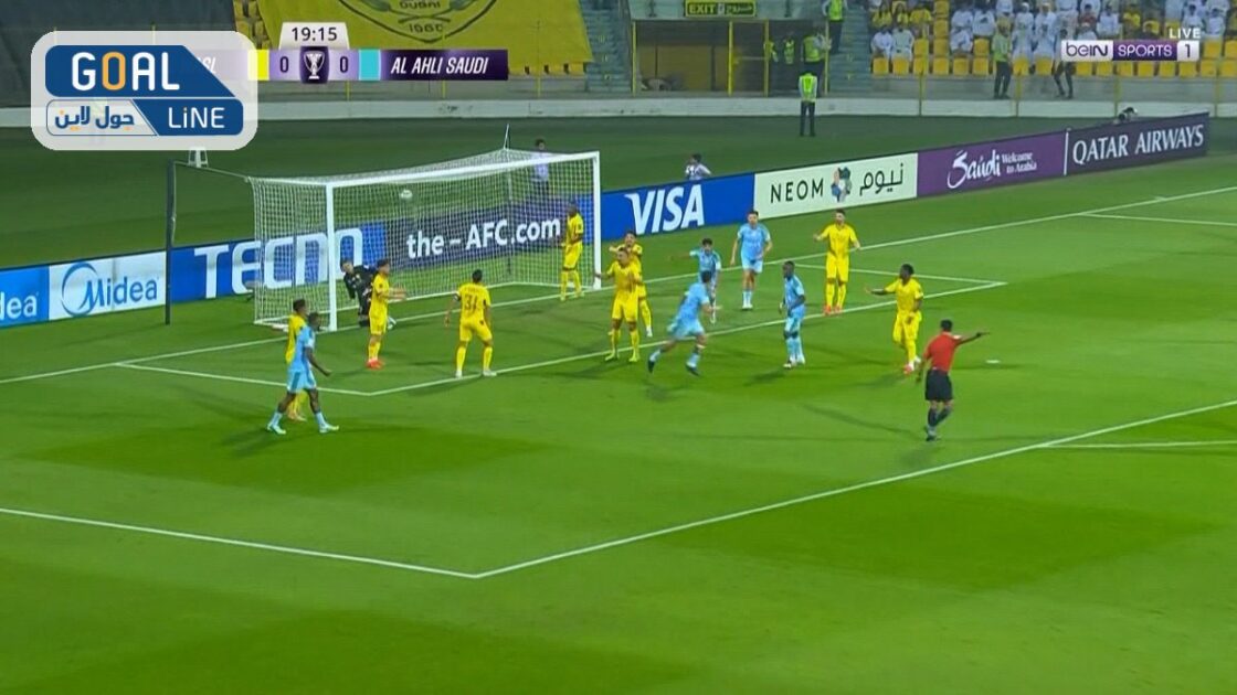 هدف الاهلي الاول في مرمي الوصل بدوري ابطال اسيا