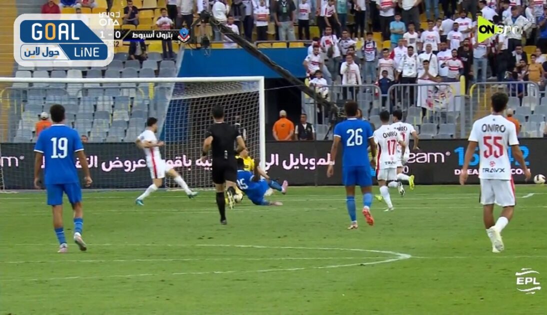 محمد عواد ينقذ الزمالك من هدف محقق أمام بترول أسيوط