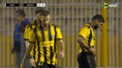 هدف المقاولون العرب الثاني في مرمي الجونة بكأس الرابطة المصرية