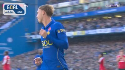 هدف بالمر في مرمي مانشستر يونايتد بالدوري الانجليزي