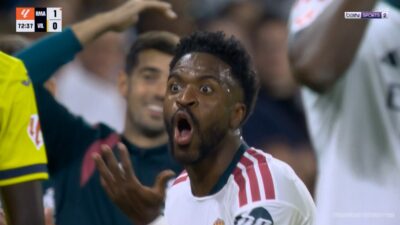 طرد فينيسيوس في مباراة ريال مدريد وفياريال بالدوري الاسباني