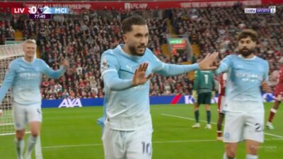 هدف ريان شرقي الرائع في مرمي ليفربول بالدوري الانجليزي