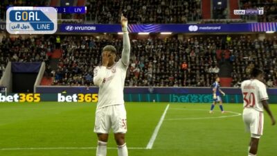 هدف اراوخو في مرمي لاسك بدوري ابطال اوروبا