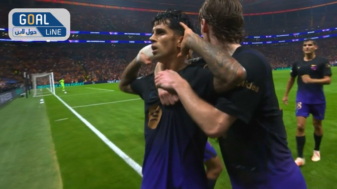 هدف تعادل برشلونة مع جالطة سراي (1-1) دوري ابطال اوروبا