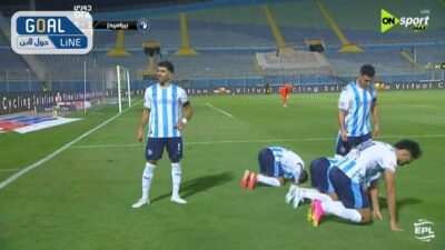 هدف محمود صابر في مرمي وادي دجلة بالدوري المصري
