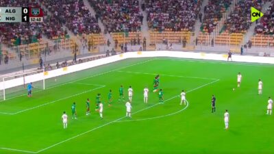 هدف محمد بلومي العالمي من ركلة حره في مرمي النيجر