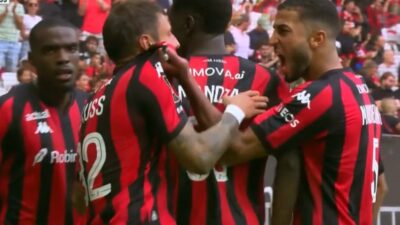 نيس يتغلب على ستراسبورغ بنتيجة 2-1 في الدوري الفرنسي