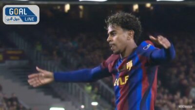 لامين يامال كاد ان يسجل هدف رائع في مرمي ريال مدريد بالدوري الاسباني